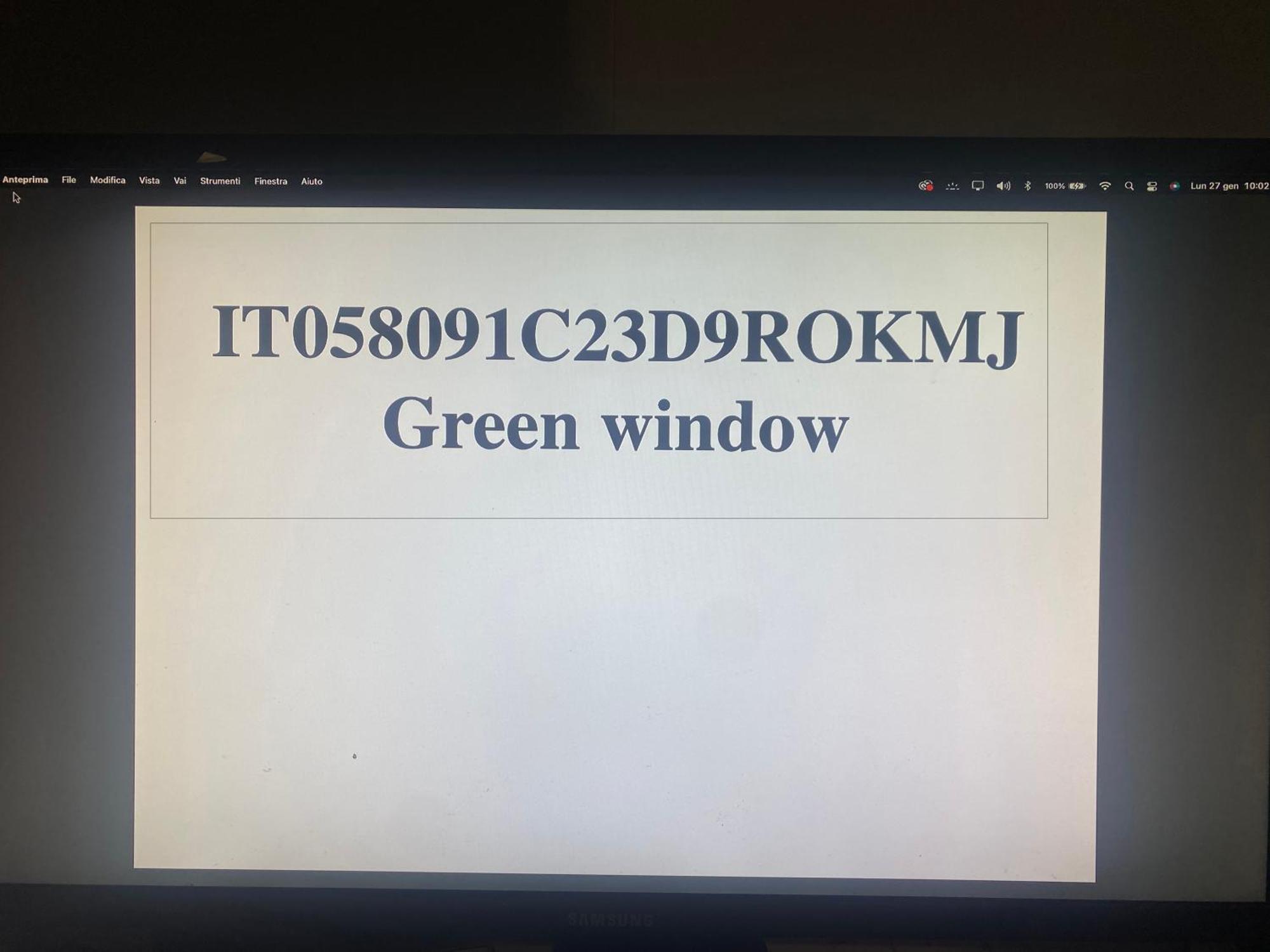 Green Window Roma Eksteriør billede